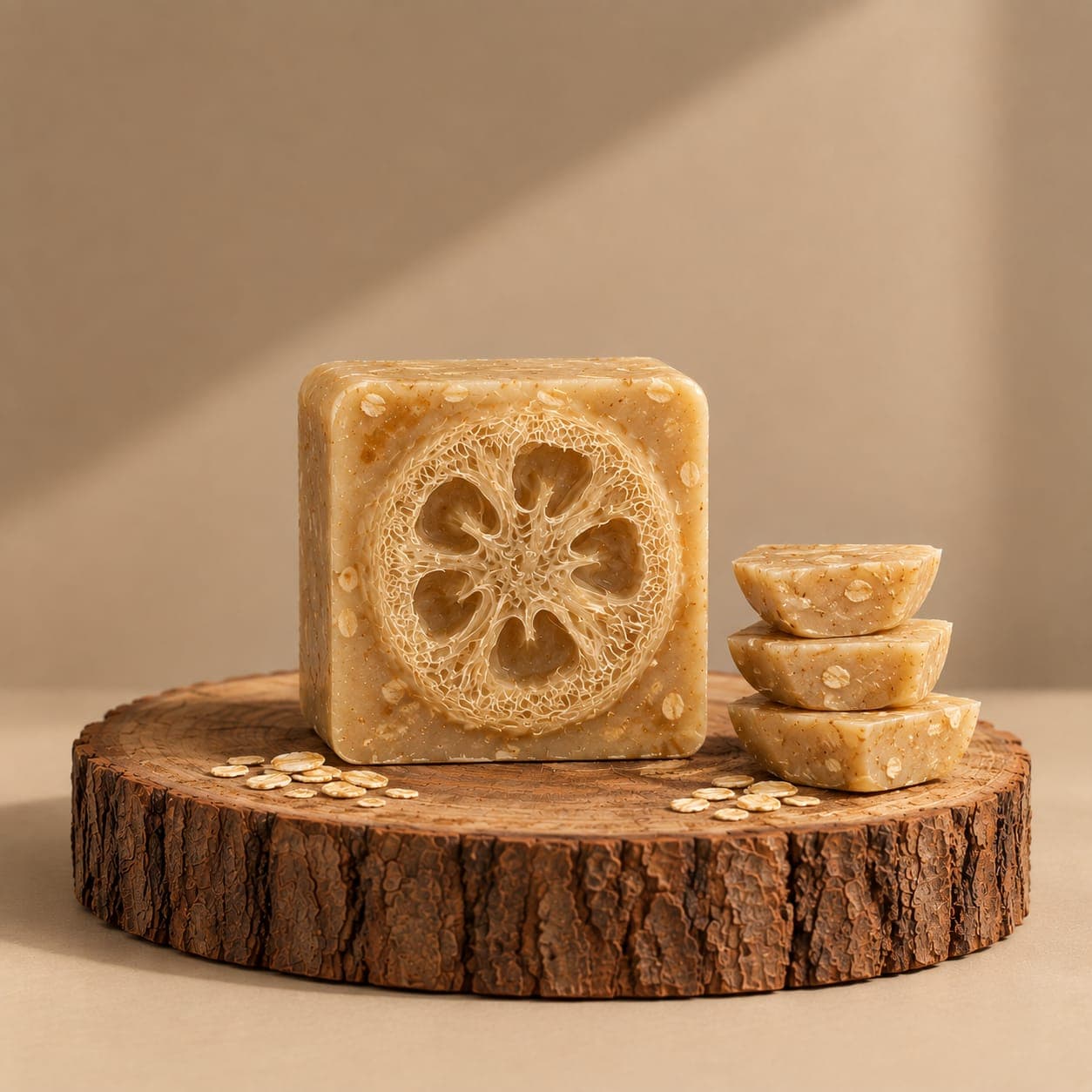 Honey Oatmeal Loofah Bar